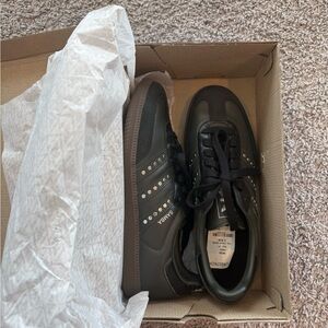 Adidas Women’s Samba OG Black Legend Earth Gum, Sz 10.5